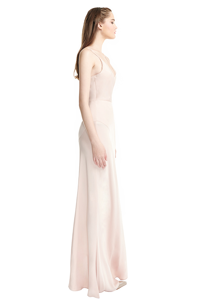 side view of the dress
